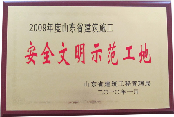安全文明示范工地